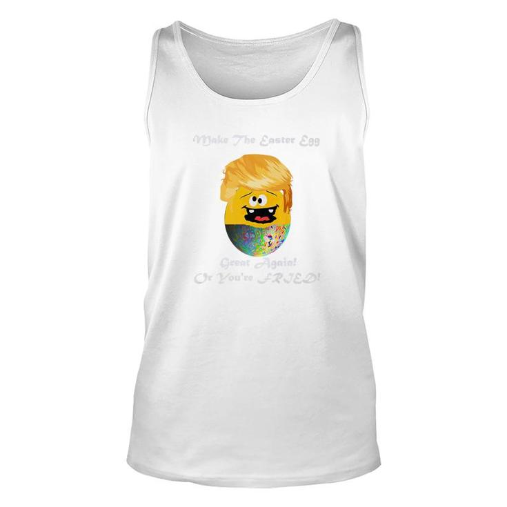 Make The Easter Egg Great Again Donald Trump Wacky100 Unisex Tank Top