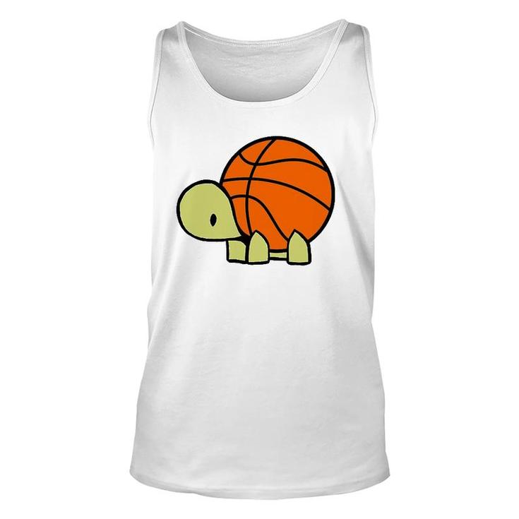 Max Turtle Loves Basketball I Baller Turtles Team Unisex Tank Top