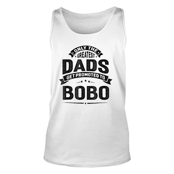 Mens The Greatest Dads Get Promoted To Bobo Grandpa- Unisex Tank Top