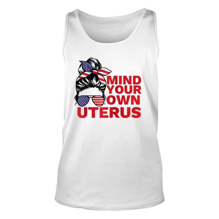 Mind Your Own Uterus Pro Choice Feminist Womens Rights Tee Raglan Baseball Tee Tank Top
