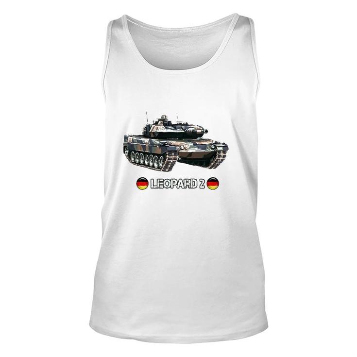 Modern German Main Battle Tank Leopard 2 Gift Unisex Tank Top