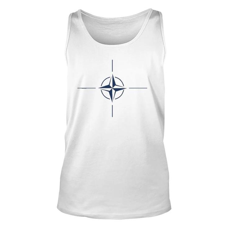 Nato Insignia Allied Forces Wind Rose Unisex Tank Top