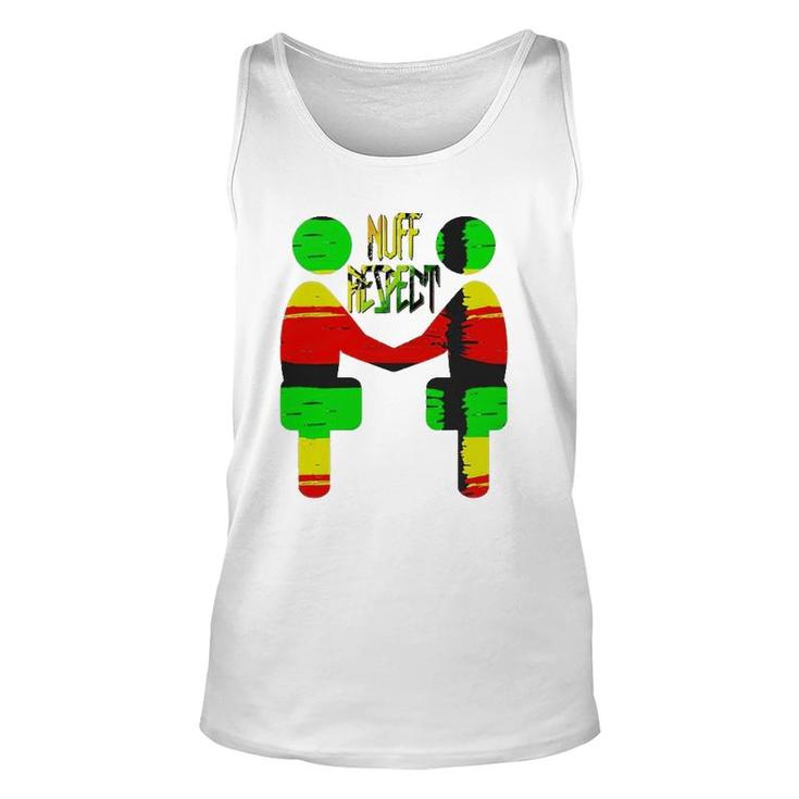 Nuff Respect Lady G Shake Hands Unisex Tank Top