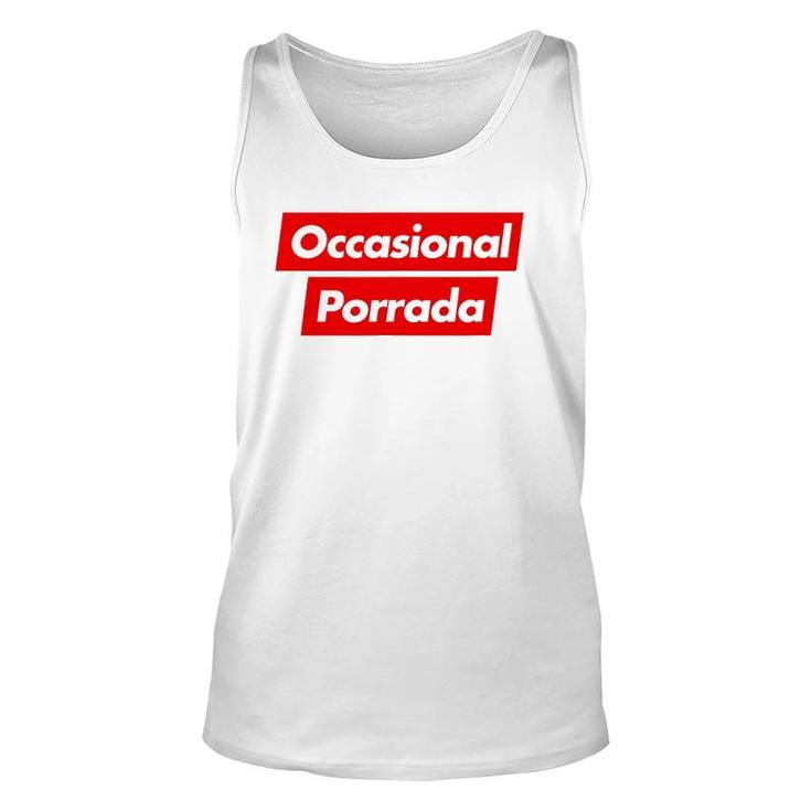 Occasional Porrada Bjj Jiu Jitsu Porrada Unisex Tank Top
