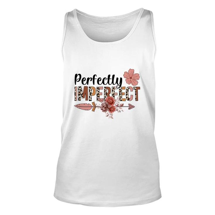 Perfectly Imperfect Nurses Day Pink Flower 2022 Unisex Tank Top