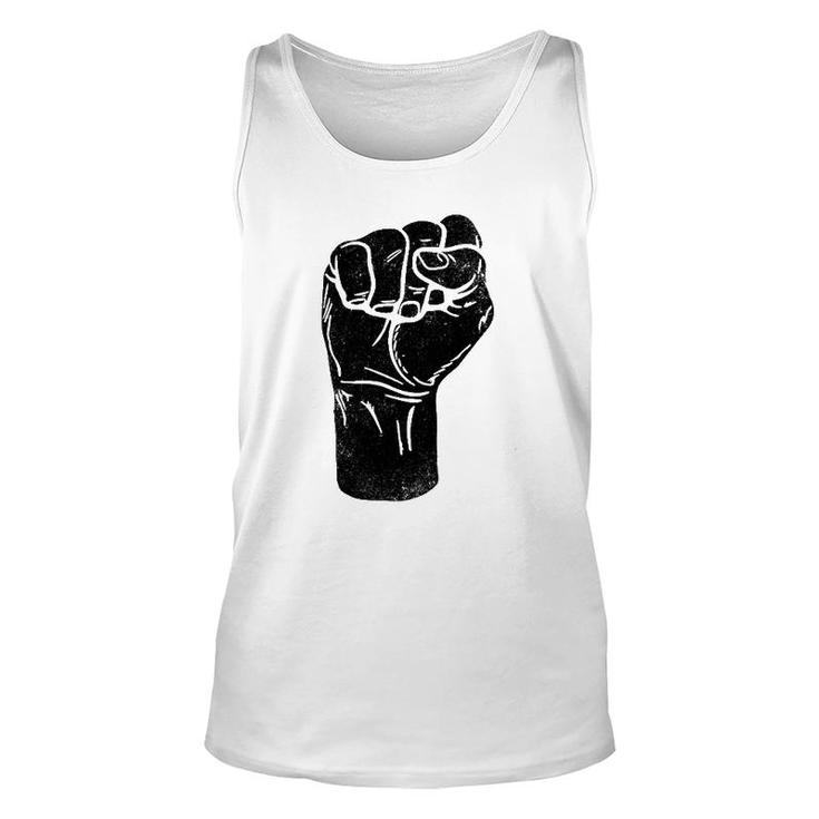 Power Fist Black History Pride Black Lives Matter Africa Unisex Tank Top