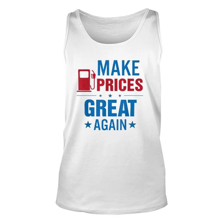 Pro Trump Supporter Make Gas Prices Great Again Unisex Tank Top