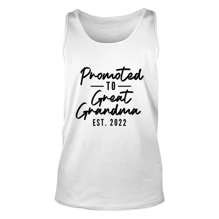 Promoted To Grandma 2022 Mothers Day New Unisex Tank Top