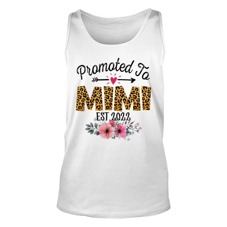 Promoted To Mimi 2022 First Time Mothers New Mom To Be Gift  Unisex Tank Top