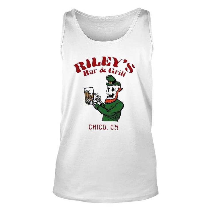Rileys Bar And Grill Chico Ca Unisex Tank Top