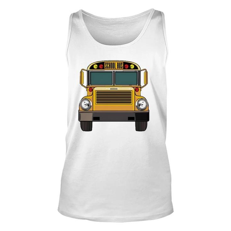 School Bus Driver Mechanic Road Vehicle Halloween Costume Unisex Tank Top