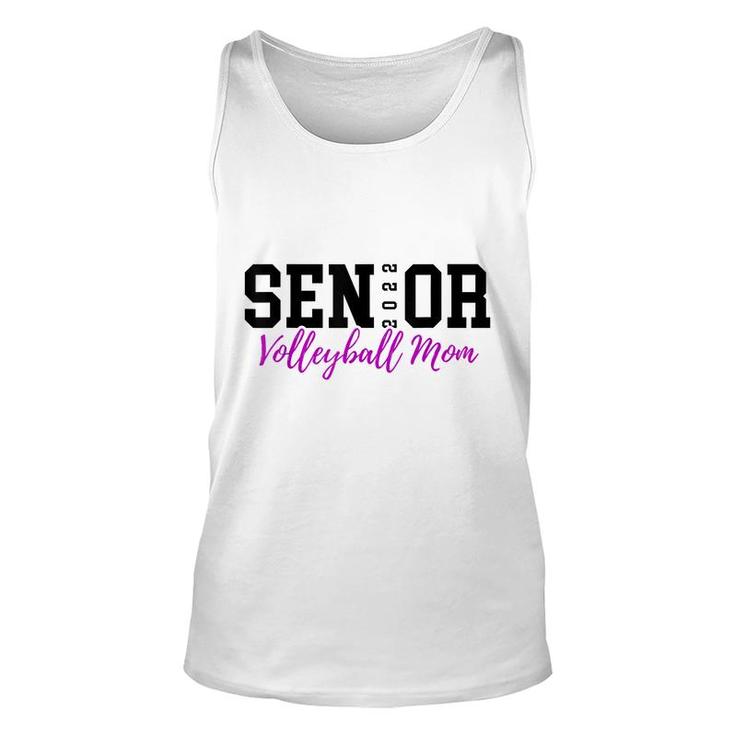 Senior 2022 Volleyball Mom  Unisex Tank Top