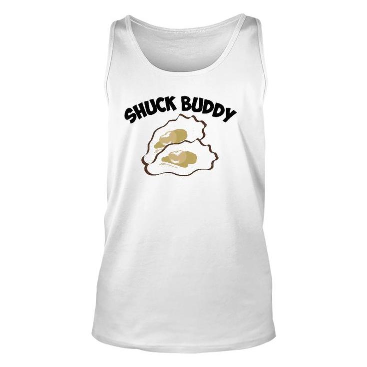 Shuck Buddy Cool Seafood Lover Oyster Shell Clam Tank Top