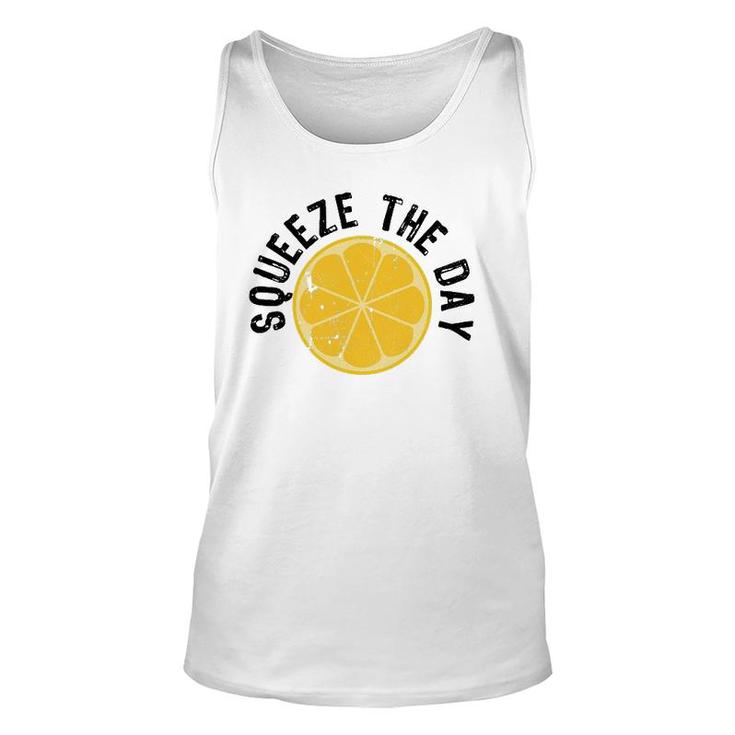 Squeeze The Day Juicer Juice Lover Gift Unisex Tank Top