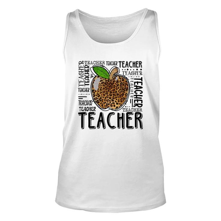 Teachers Are The Owners Of The Apple Of Knowledge Unisex Tank Top