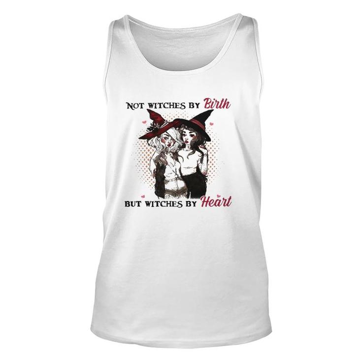 Witches Active Not Witches By Birth But Witches By Heart Unisex Tank Top