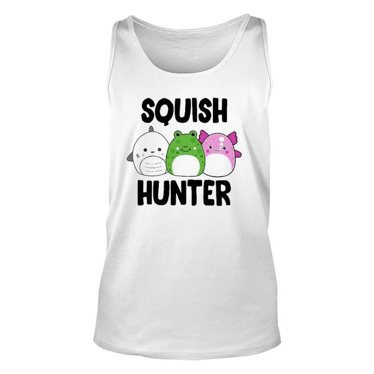 Ybgw Funny Squish Hunter Squishmallow Lover Costume Unisex Tank Top
