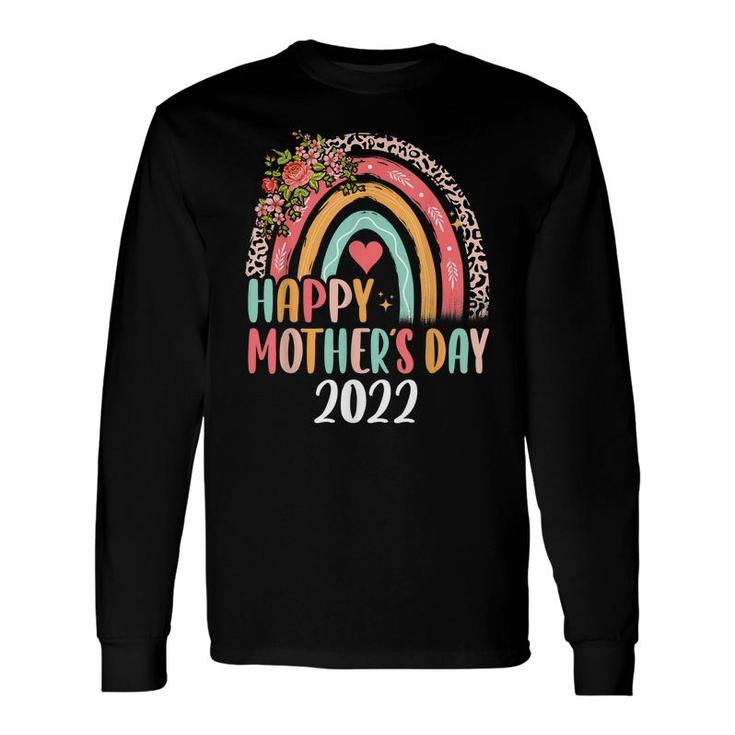 Happy Mothers Day 2022 Rainbow Cute Mom Life Women Grandma  Unisex Long Sleeve