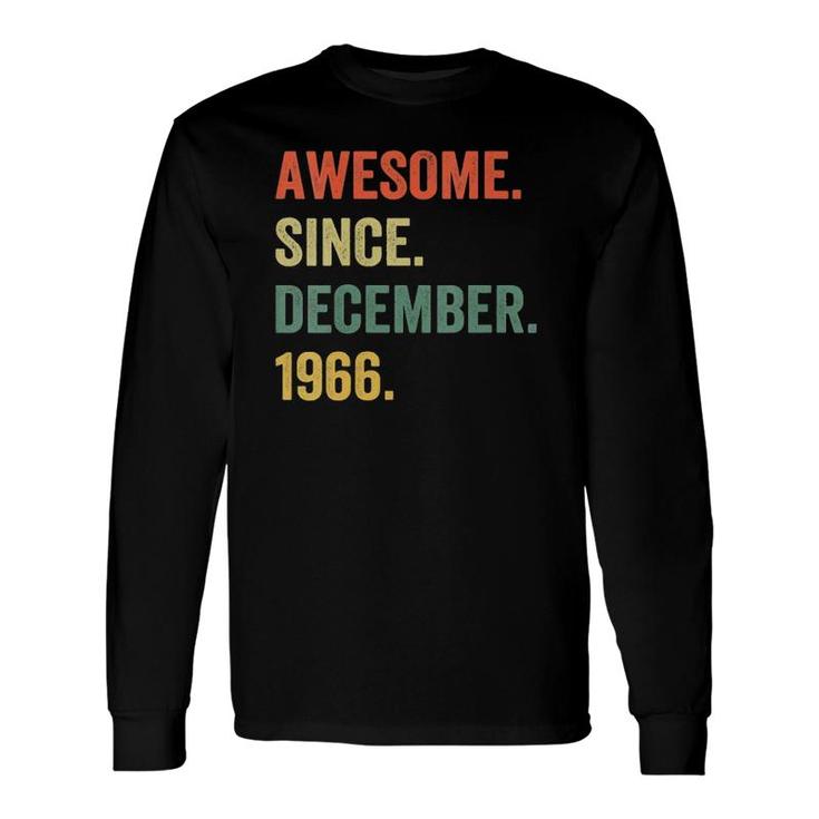 55 Years Old Its My 55Th Birthday Retro Vintage 1970S Style V-Neck Long Sleeve T-Shirt