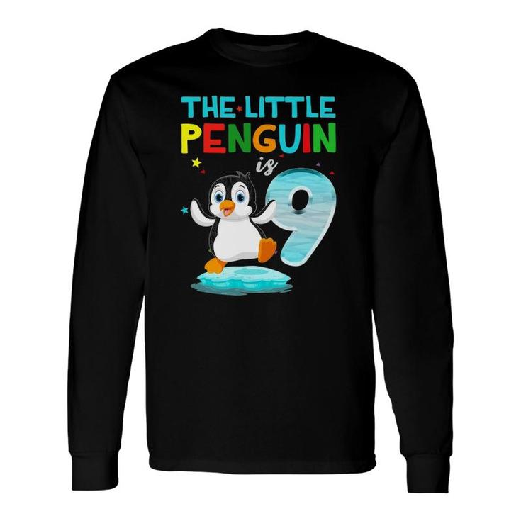 9Th Birthday Penguin S Birthday 9 Years Old Long Sleeve T-Shirt T-Shirt