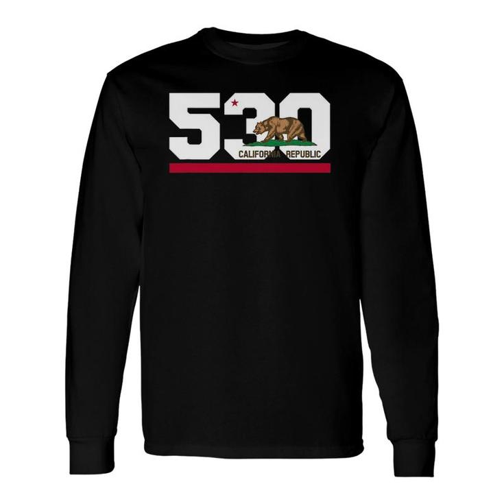 Area Code 530 Lake Tahoe California Long Sleeve T-Shirt T-Shirt