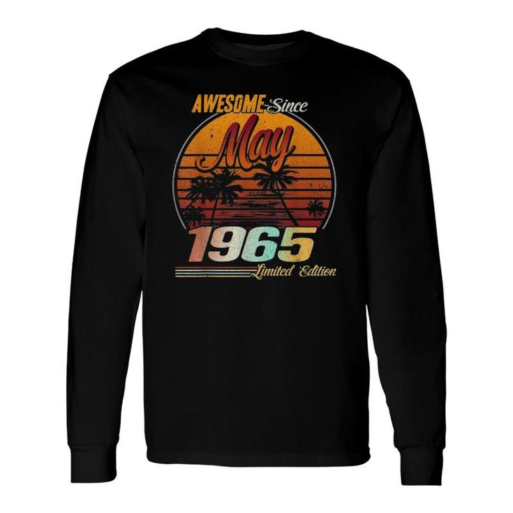 Awesome Since May 1965 Limited Edition Long Sleeve T-Shirt