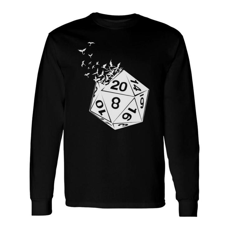 Awesome Tabletop Gaming Dice Long Sleeve T-Shirt T-Shirt
