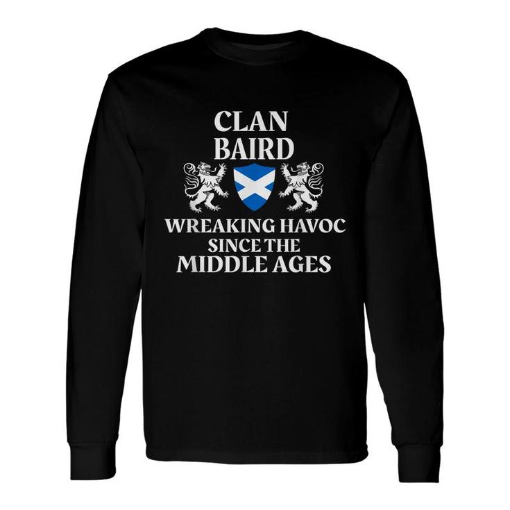 Baird Scottish Clan Scotland Name Long Sleeve T-Shirt