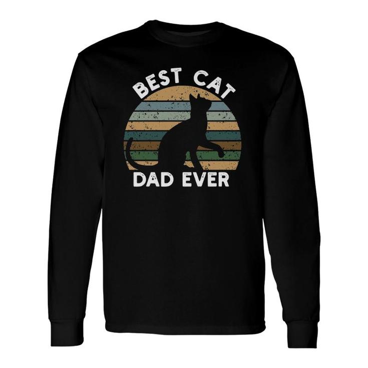 Best Cat Dad Ever Classic Long Sleeve T-Shirt