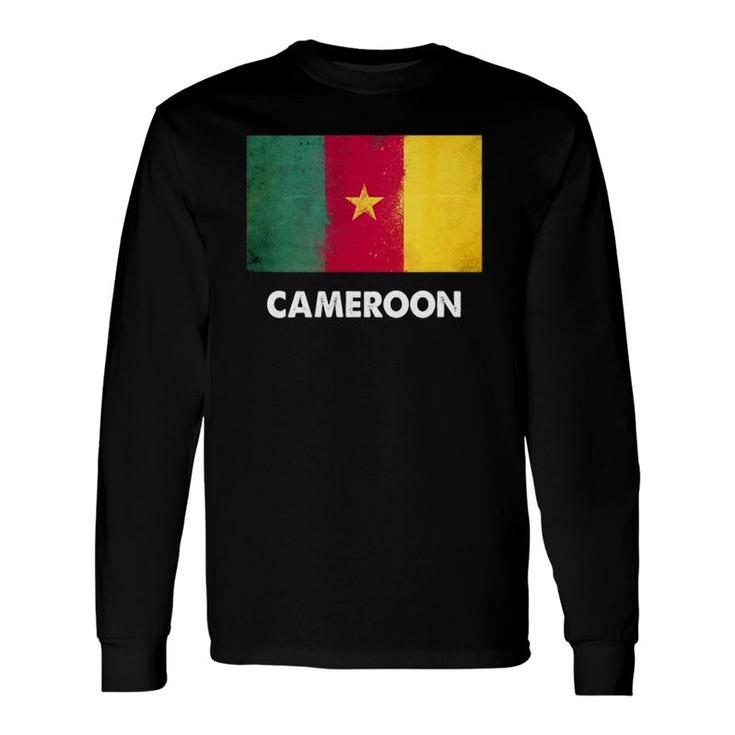 Cameroon Flag Cameroonian Pride Long Sleeve T-Shirt