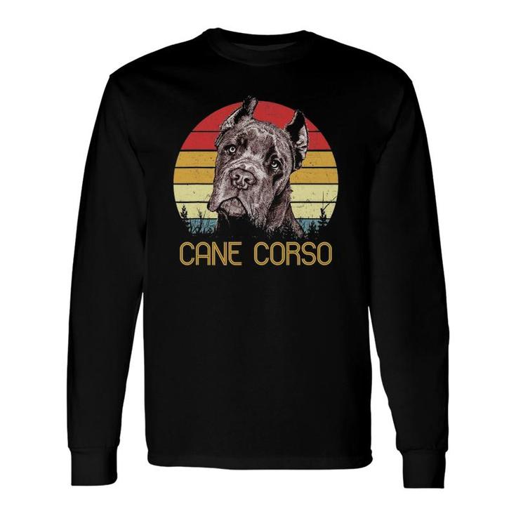 Cane Corso Retro Vintage Cane Corso Long Sleeve T-Shirt T-Shirt