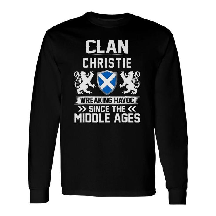 Clan Christie Scottish Scotland Fathers Long Sleeve T-Shirt
