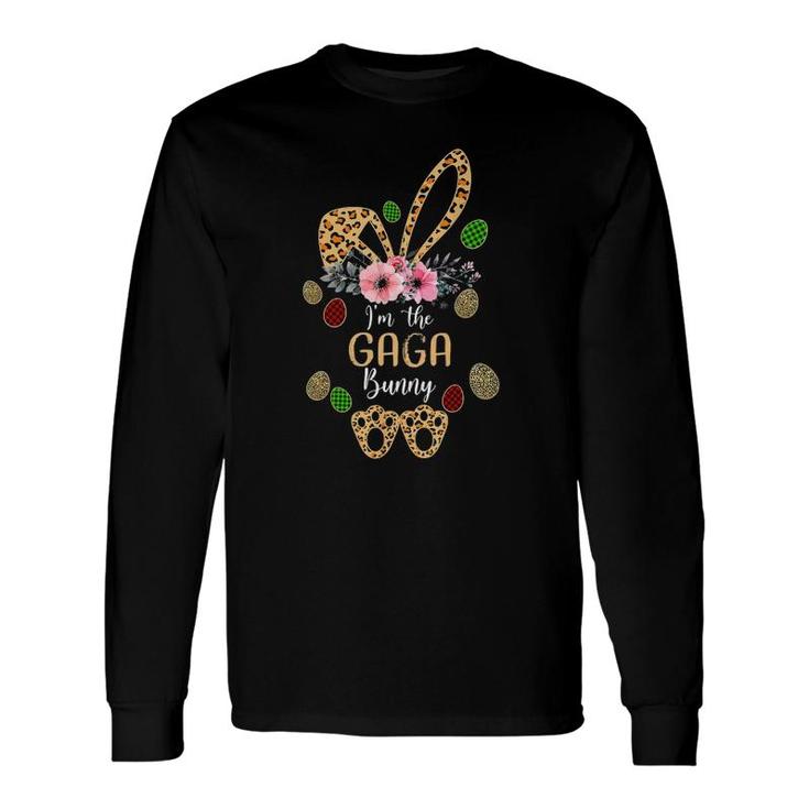 Easter Flower Gaga Leopard Bunny Long Sleeve T-Shirt T-Shirt