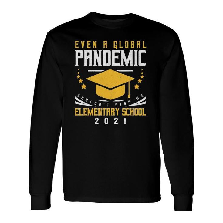 Elementary School 2021 Degree Graduation Graduate Long Sleeve T-Shirt