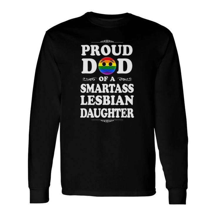 Emojicon Proud Dad Fathers Day Gay Pride Tee Long Sleeve T-Shirt