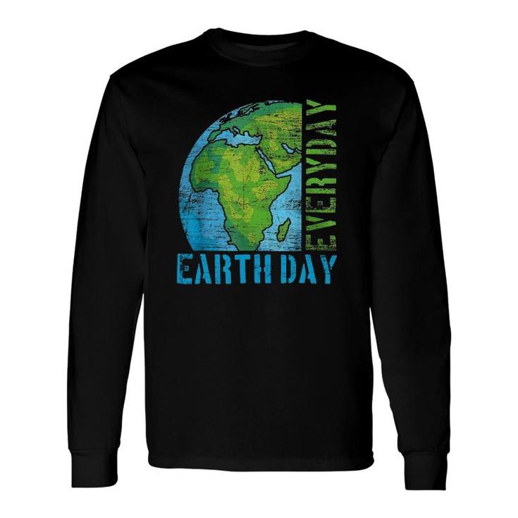 Everyday Earth Day Vintage Long Sleeve T-Shirt T-Shirt
