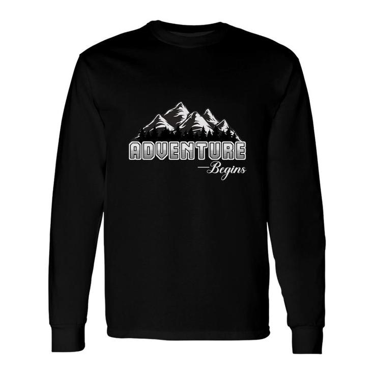Explore Travel Lovers Are Always Ready To Begin An Adventure At Any Time Long Sleeve T-Shirt