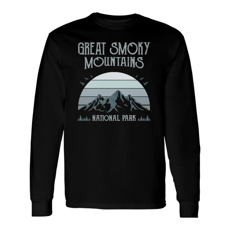 Great Smoky Mountains Vintage National Park Long Sleeve T-Shirt