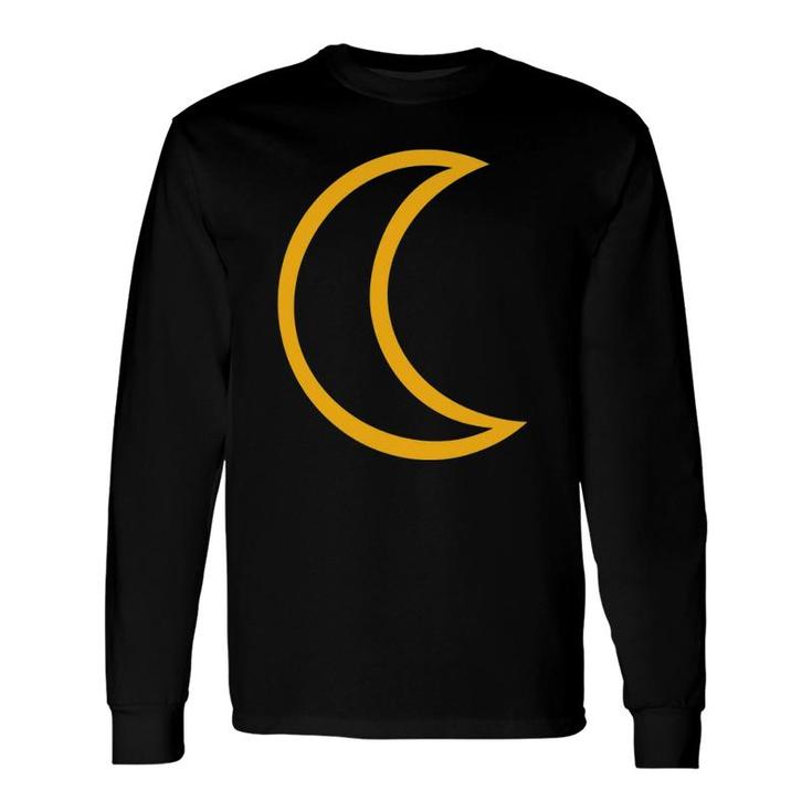Half Moon Crescent Moon Long Sleeve T-Shirt T-Shirt
