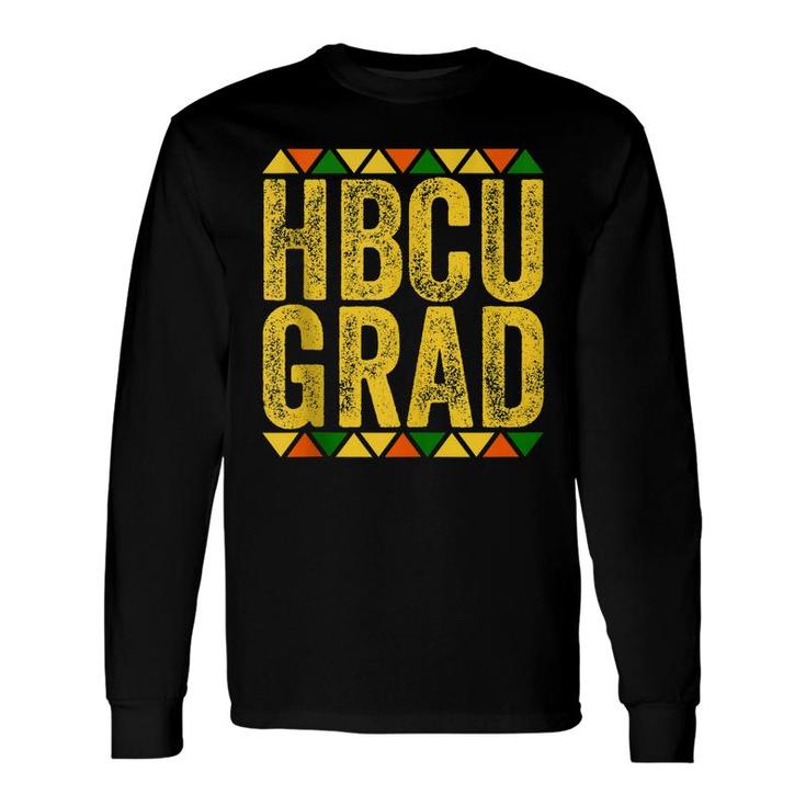 Hbcu Grad Graduation 2020 Costume Historical Long Sleeve T-Shirt