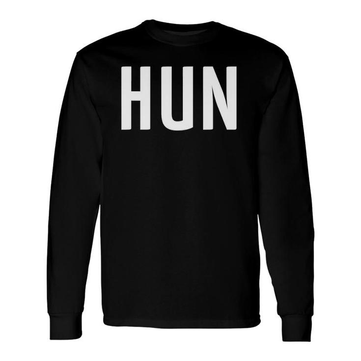 Hun Hungary Three Part Combo Hungarian Long Sleeve T-Shirt T-Shirt