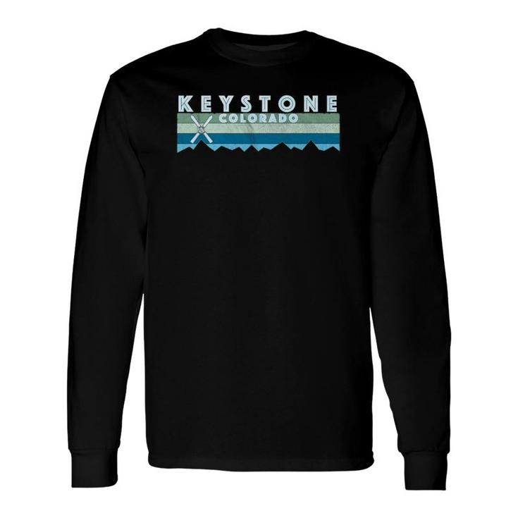 Keystone Ski Retro Vintage Keystone Co Long Sleeve T-Shirt T-Shirt