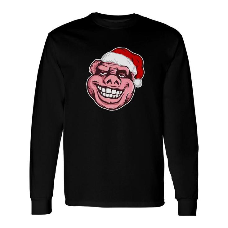 Nasty Papa Pig Christmas Bbq Premium Shirt Long Sleeve T-Shirt
