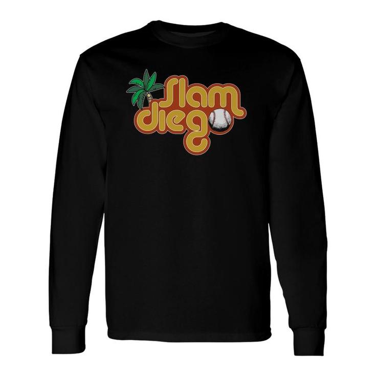 Palm Tree San Diego Baseball Grand Slam Long Sleeve T-Shirt T-Shirt