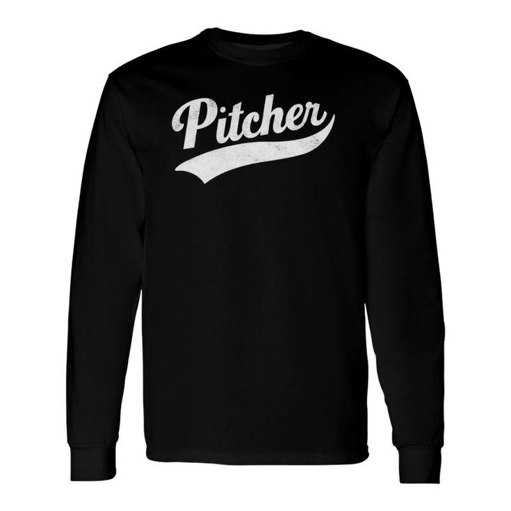 Pitcher Gay Pride Long Sleeve T-Shirt T-Shirt