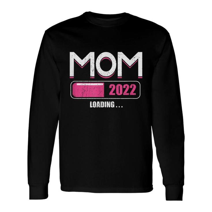 Promoted To Mommy Est 2022 Loading Future Mom Long Sleeve T-Shirt
