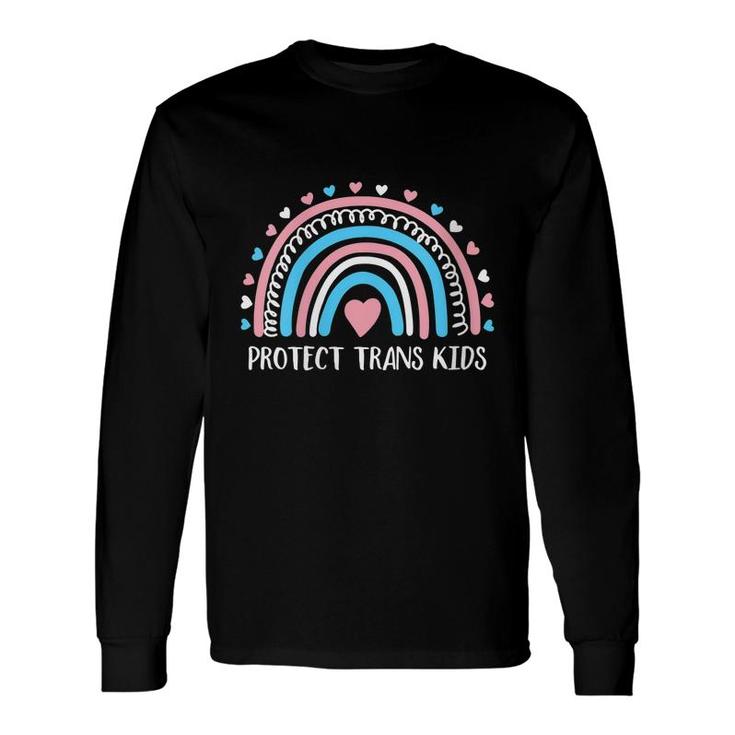 Protect Trans Lgbt Pride Long Sleeve T-Shirt