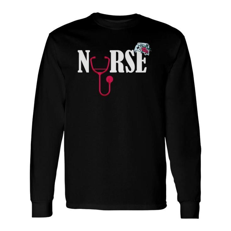 Proud Nurse Cna Nursing Health Care Assistant Doctor Long Sleeve T-Shirt
