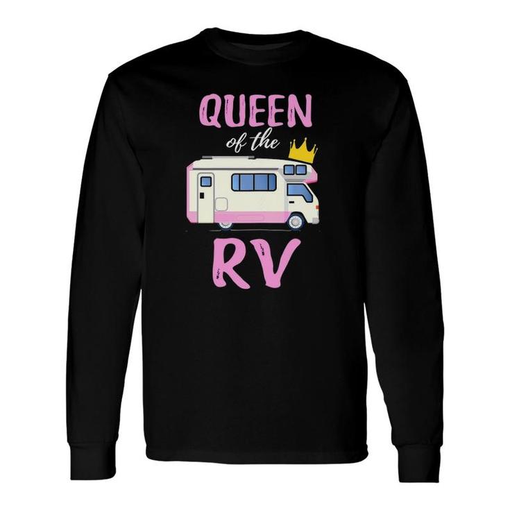 Queen Of The Rv Queen Of The Camper Long Sleeve T-Shirt T-Shirt