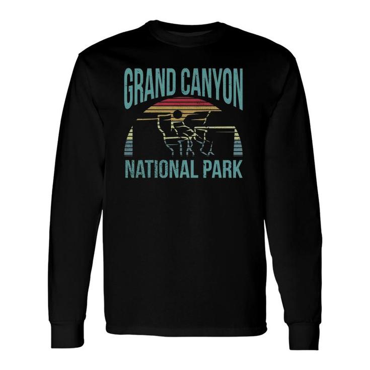Retro Vintage National Park Grand Canyon National Park Long Sleeve T-Shirt